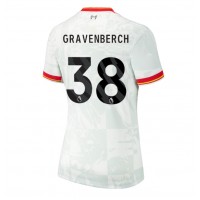 Camiseta Liverpool Ryan Gravenberch #38 Tercera Equipación para mujer 2024-25 manga corta